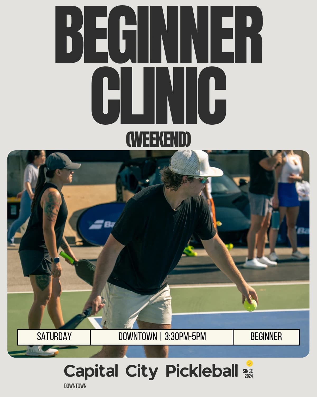 Beginner Clinic Weekend Series hosted by Capital City Pickleball — social events in Austin