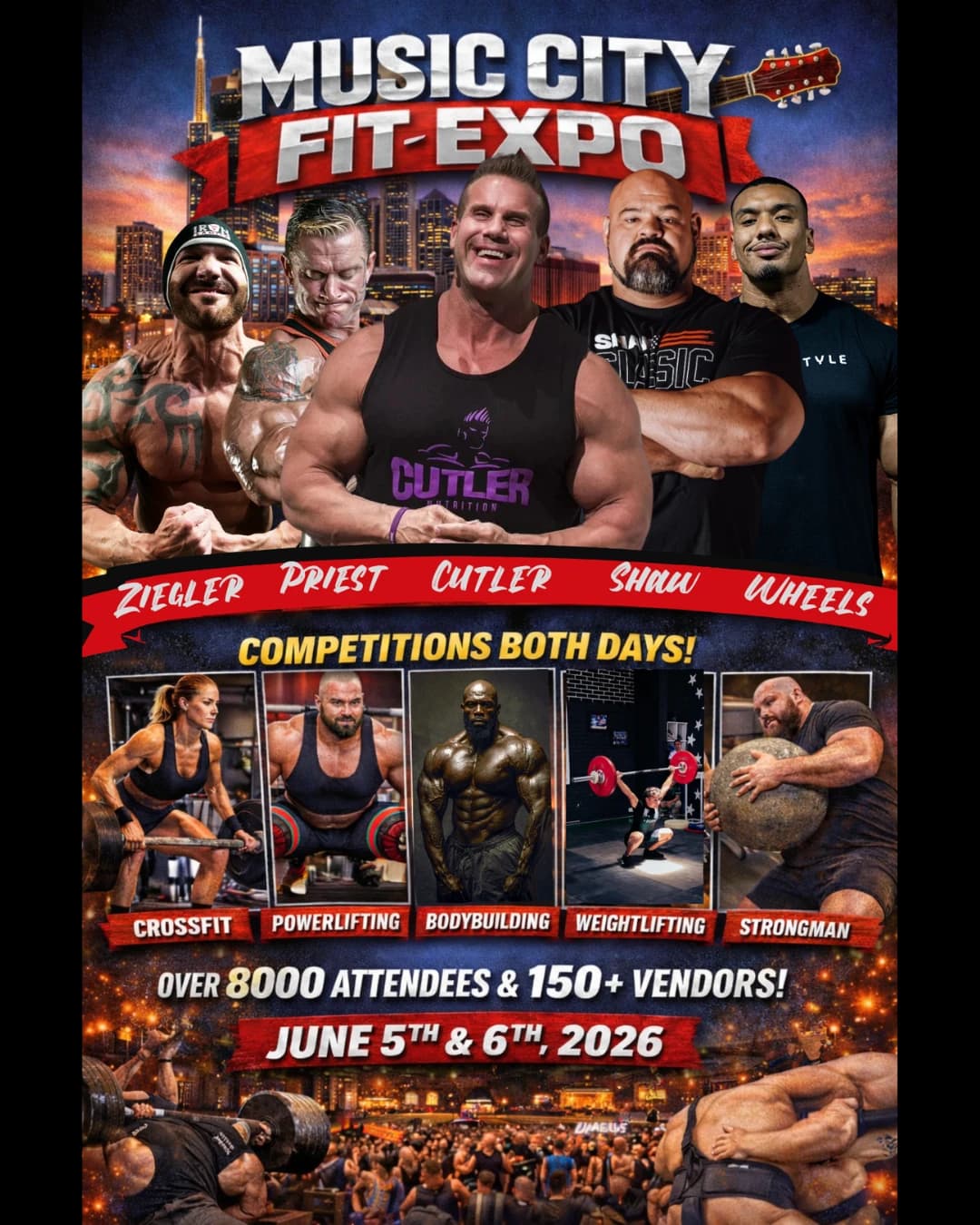 2026 Music City Fit Expo hosted by Nashville Fit — fitness events in Nashville