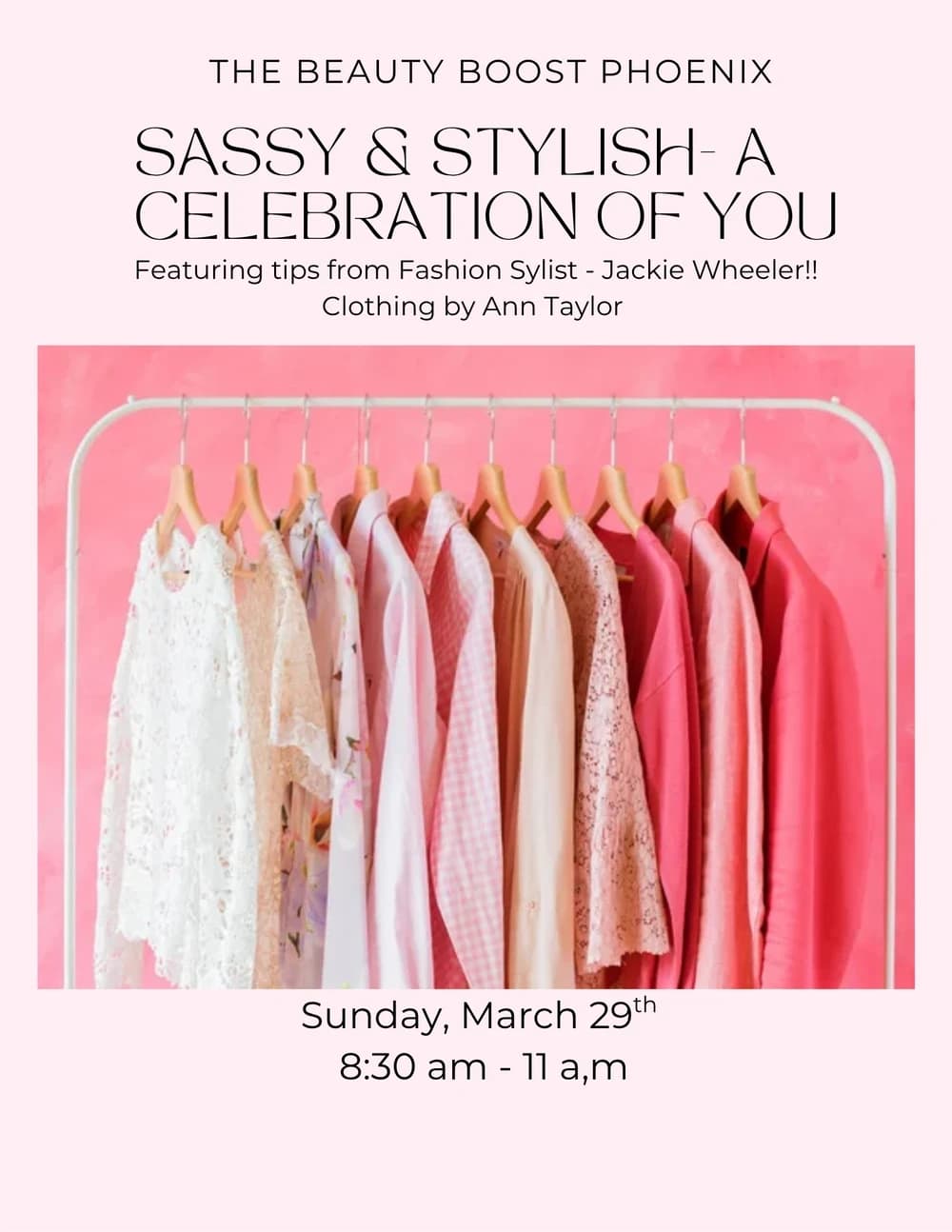 Sassy & Stylish - Celebration of You  hosted by The Beauty Boost Phoenix — workshops in Mesa