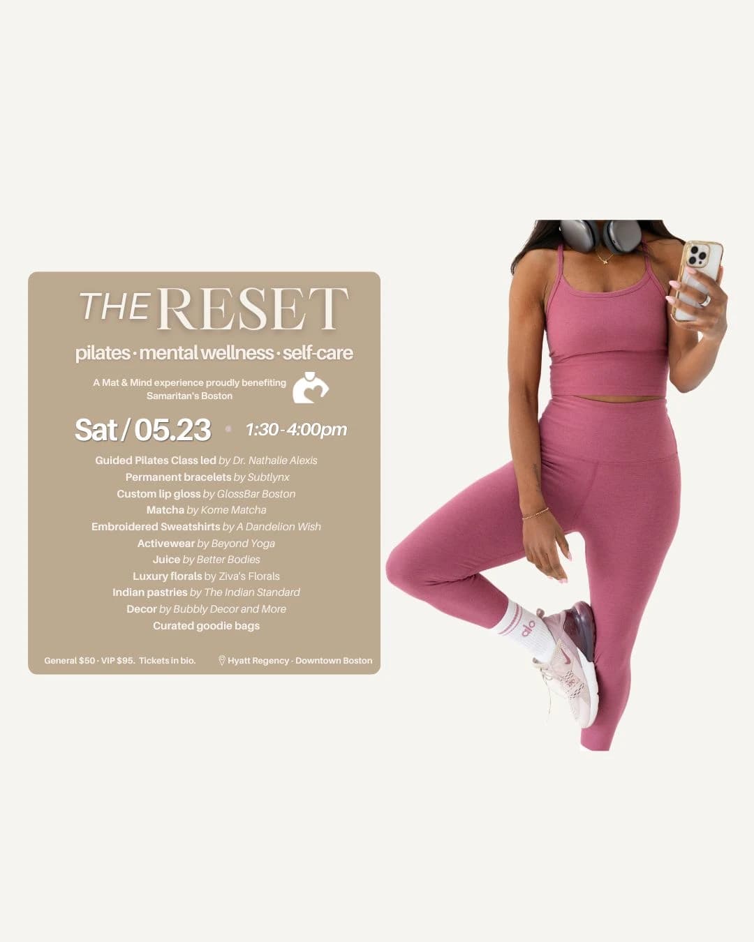 The Reset: A Mat and Mind Experience hosted by FIFTH Wellness  — fitness events in Boston