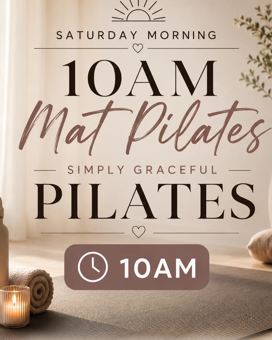 Morning Mat pilates hosted by Simply Graceful Pilates — pilates classes in DW GDNS