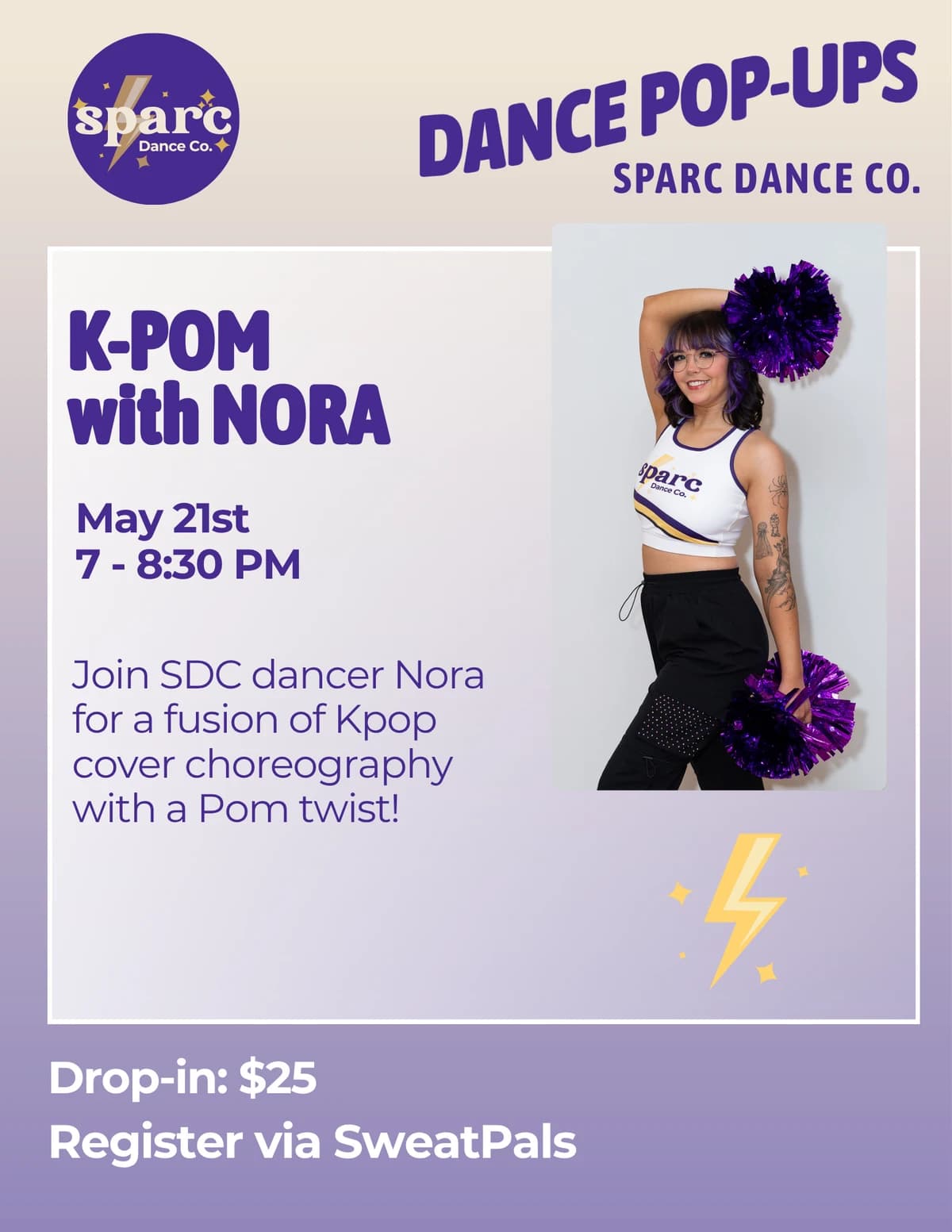 SDC: K-POM  hosted by SPARC Collective ⚡️ — dance classes in Richardson