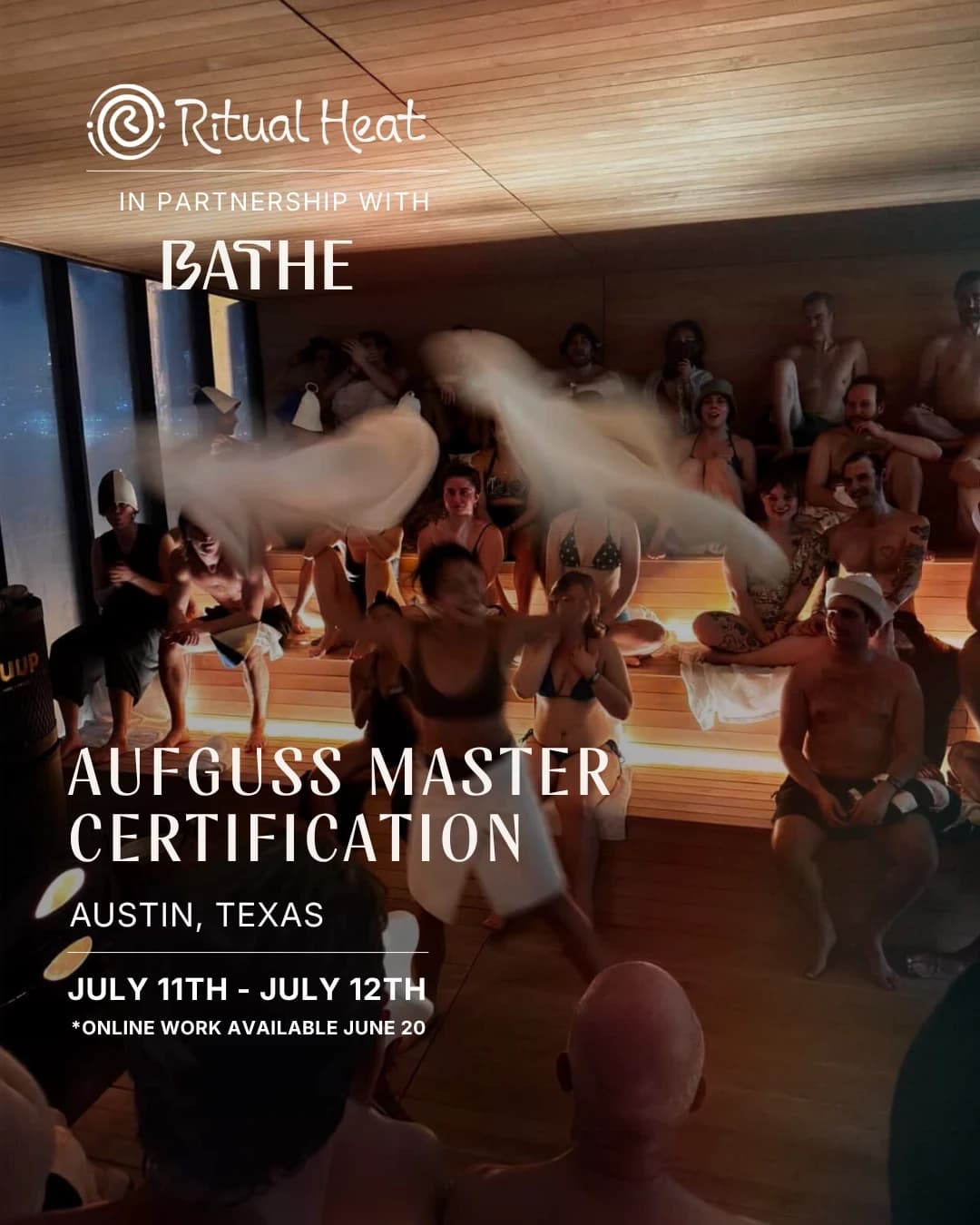Aufguss Master Training Certification hosted by BATHE — social events in Austin
