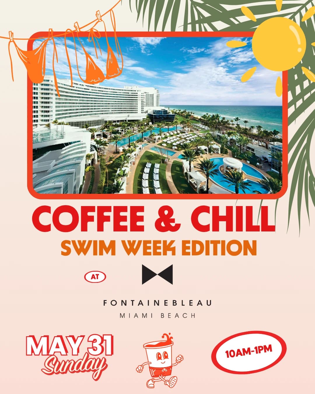 Coffee & Chill Swim Week Edition hosted by Coffee & Chill Miami — competitions in Miami Beach