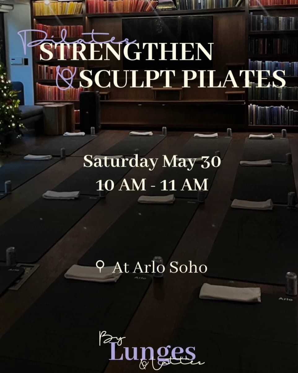 Strengthen & Sculpt Pilates  hosted by Azin Padash — pilates classes in New York