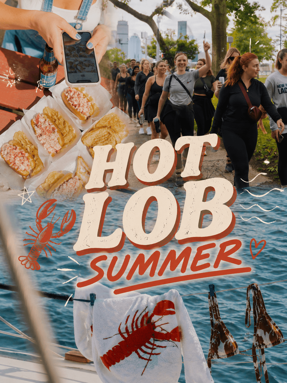 Sip & Strut x Hot Lob Summer with Legal Sea Foods  hosted by FIFTH Wellness  — run clubs in Boston