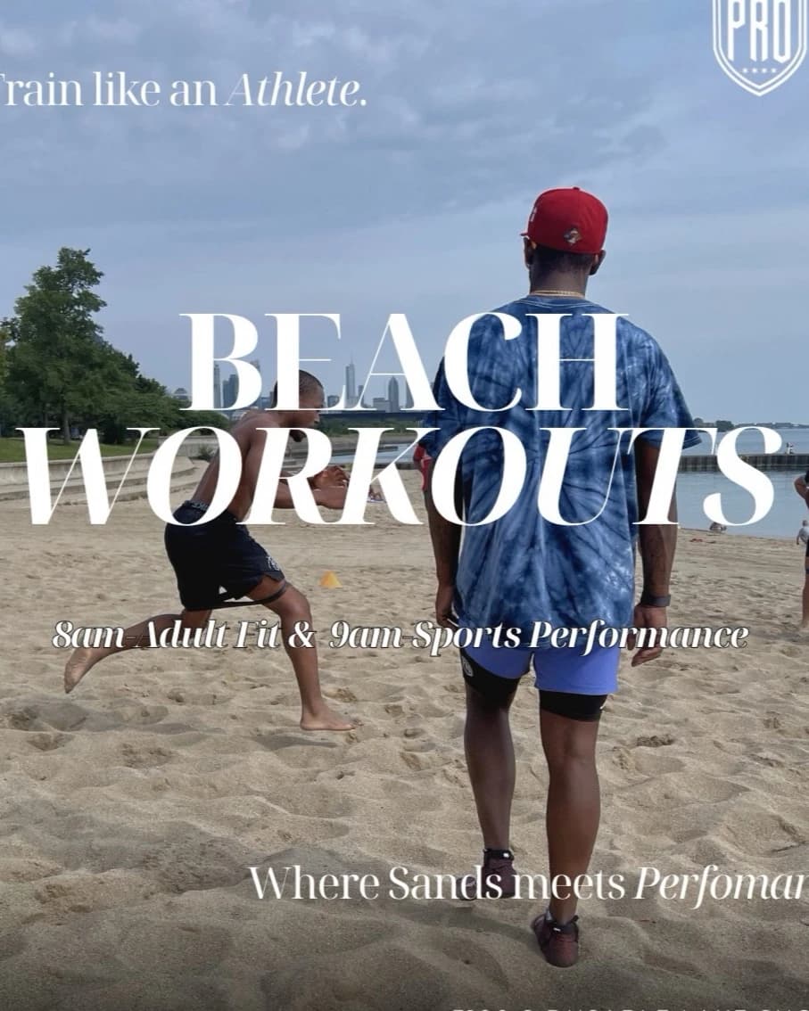 60 MINUTE HIIT SAND WORKOUT hosted by P.R.O. FITNESS & SPORTS ACADEMY — fitness events in Chicago