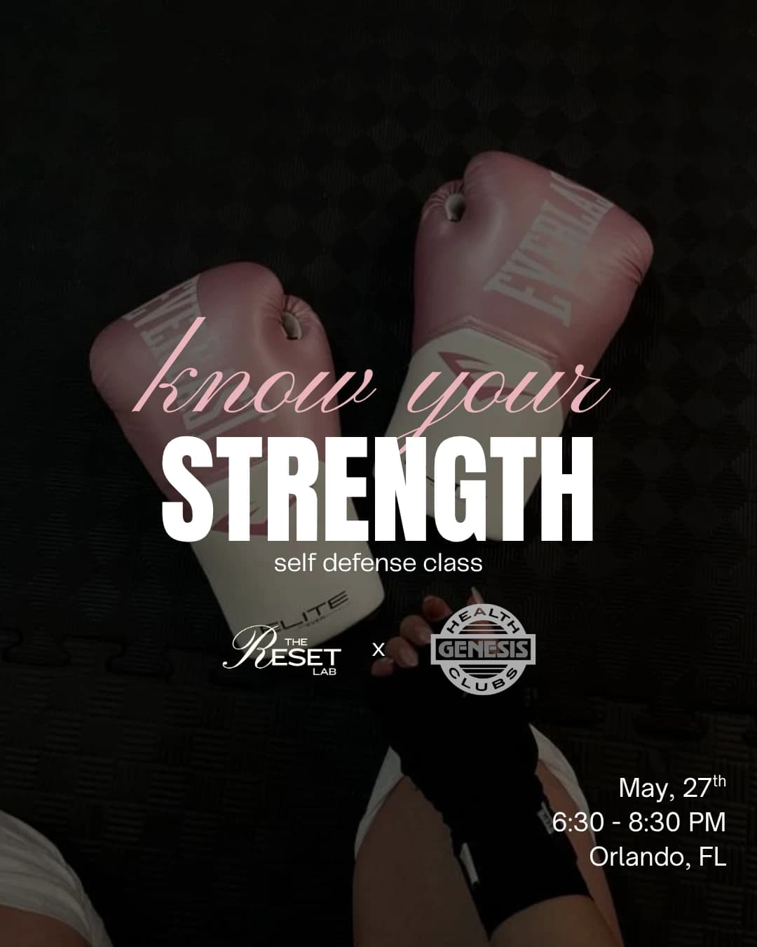 Know Your Strength hosted by The Reset Lab — martial arts in Orlando