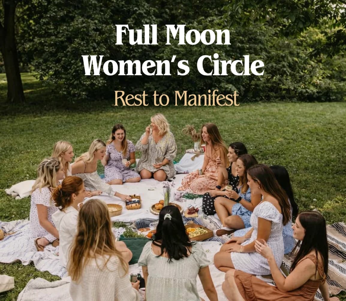 New Moon Women's Circle hosted by Rest To Manifest — wellness events in Encinitas