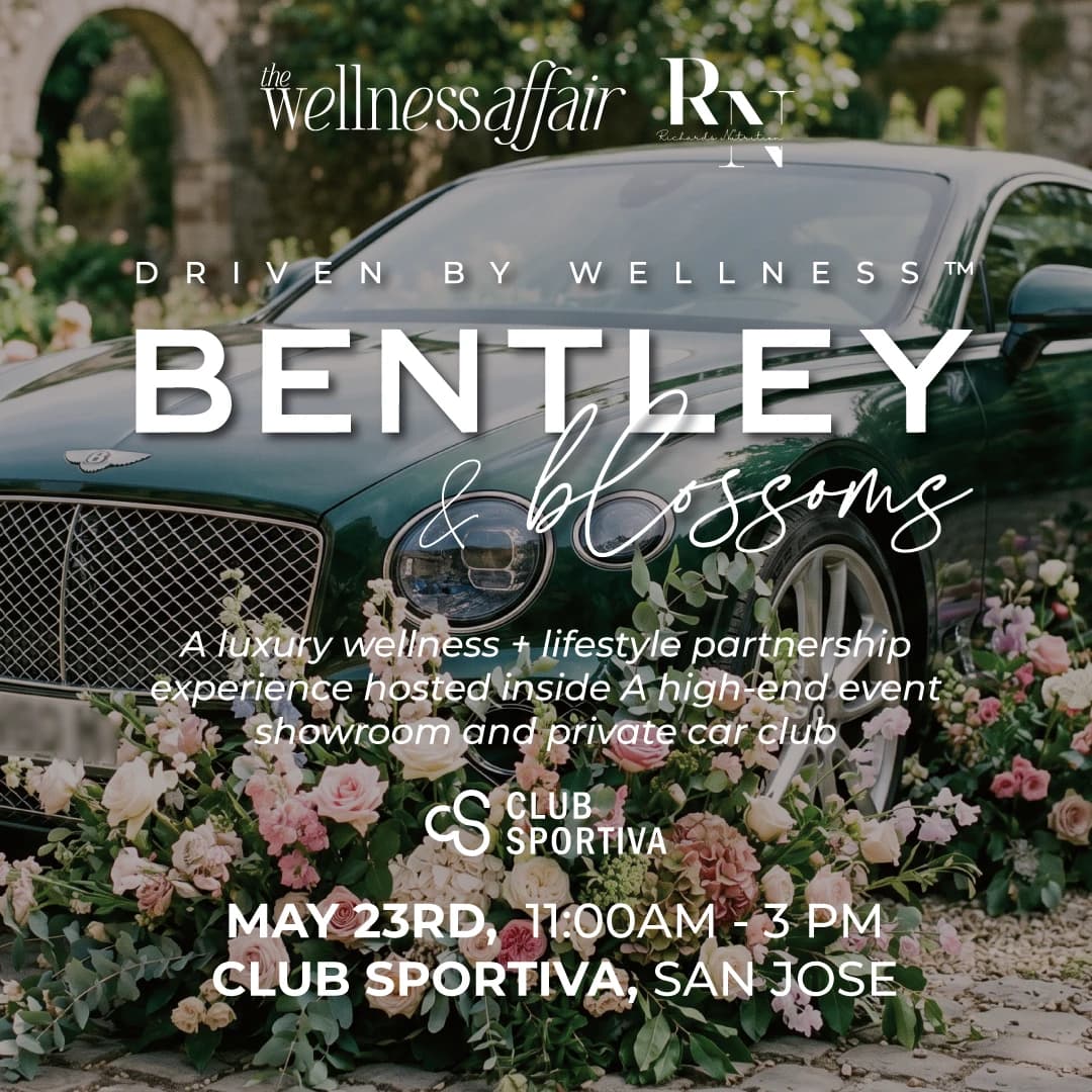 Bentley & Blossoms hosted by The Wellness Affair — fitness events in San Jose