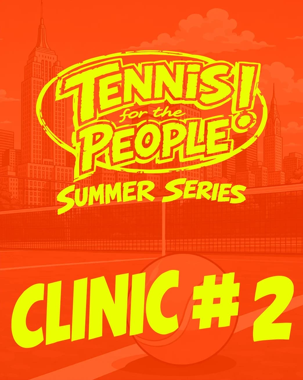 Tennis for the People | Clinic 2 hosted by All-Love Racquet Club — workshops in New York