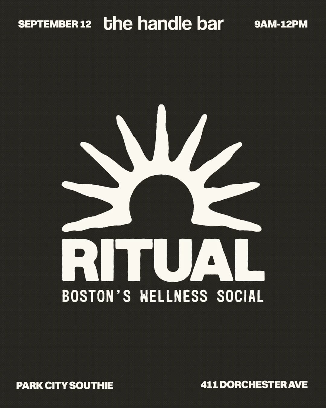 RITUAL: Wellness Social (September 12) hosted by RITUAL — social events in Boston