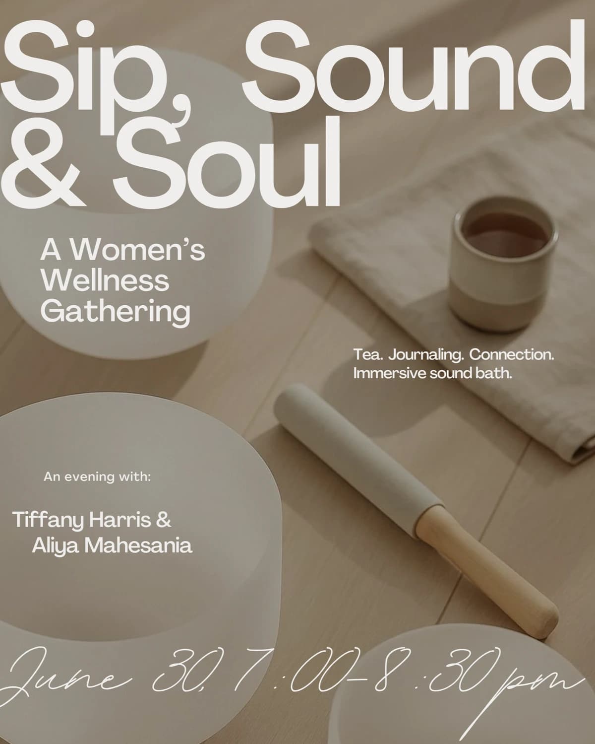 Sip, Sound & Soul hosted by Divine Glow Austin — wellness events in Austin
