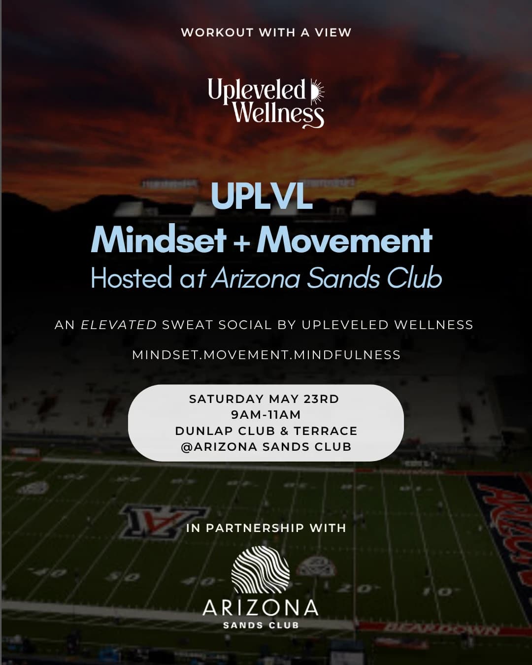 UPLVL Mindset + Movement at Arizona Sands Club.  hosted by Upleveled Wellness — fitness events in Tucson