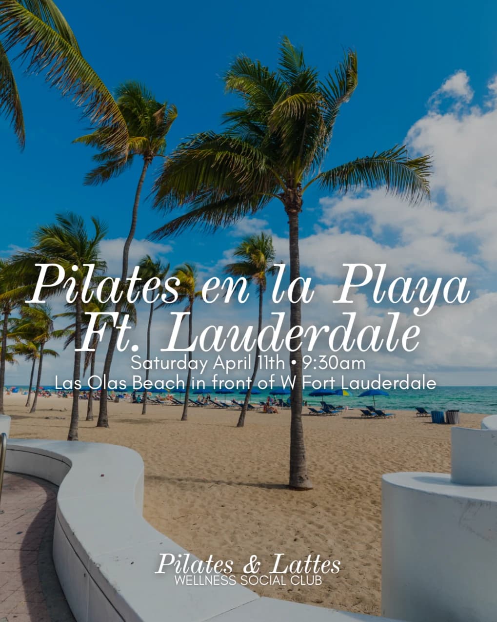 FTL Pilates on the Beach hosted by Pilates & Lattes Club — fitness events in Fort Lauderdale