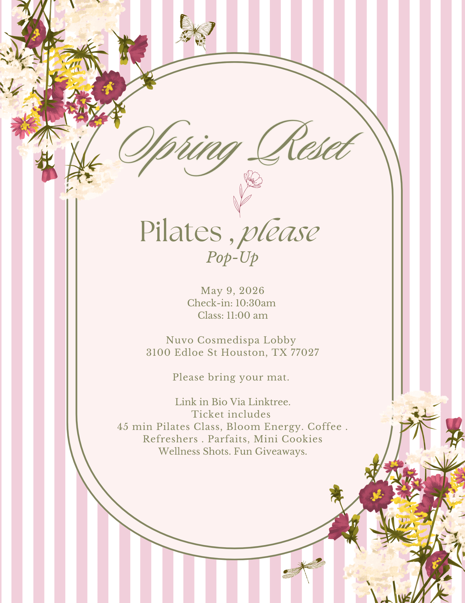 Spring Reset Pilates, Please Pop-Up hosted by Pilates, Please — pilates classes in Houston
