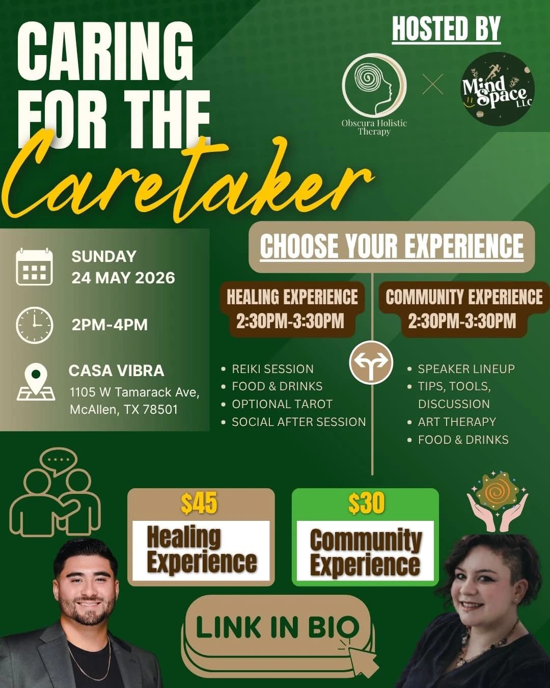 Caring For The Caretake hosted by Mind Space LLC — wellness events in McAllen
