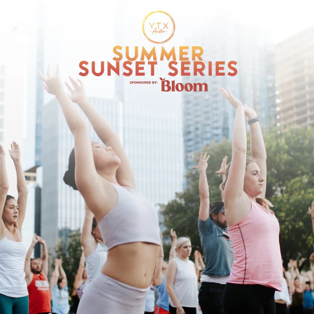 YTX Austin: Summer Sunset Series. Yoga + Cold plunge hosted by YTX Austin — pilates classes in Austin