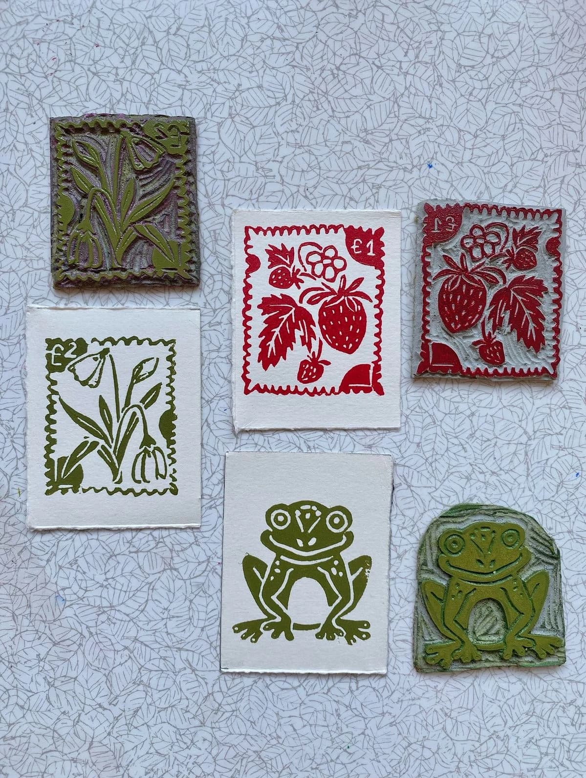 Summa' Sizzla': Linocut at U District hosted by Seattle Bouldering Project — workshops in Seattle