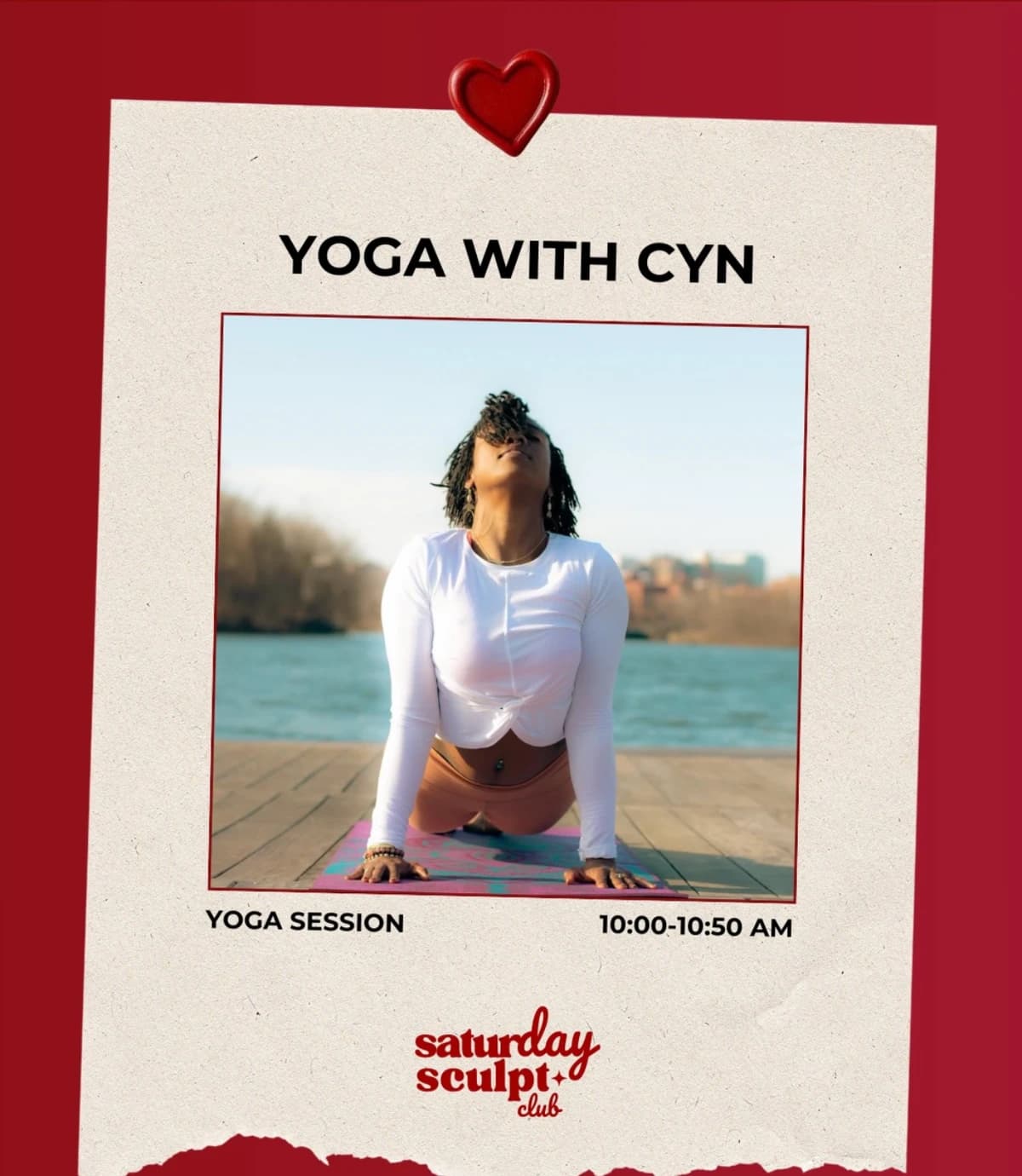 Yoga with Cyn hosted by SaturdaySculptClub — yoga classes in Richmond