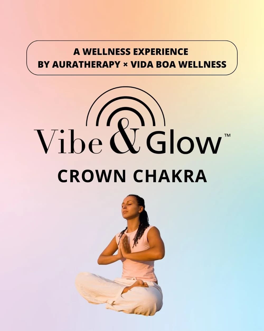 🌈  Rise & Glow: Crown Chakra + Art Basel Flow 🎨 hosted by Auratherapy  — yoga classes in Miami Beach