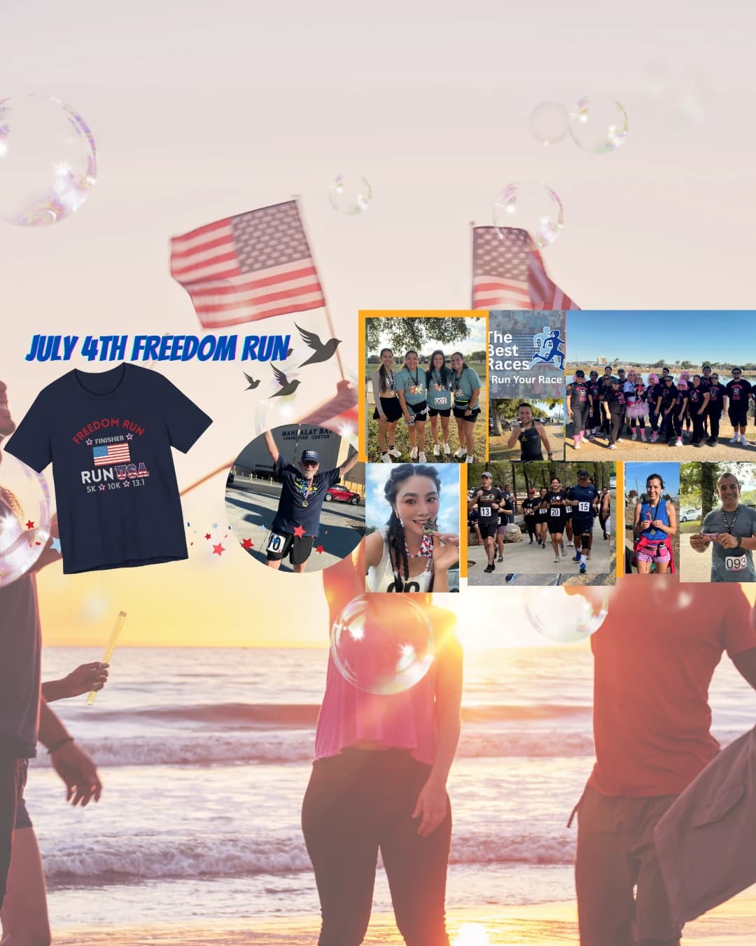 July 4th Run 5K/10K/13.1 NYC hosted by The Best Races — run clubs in New York