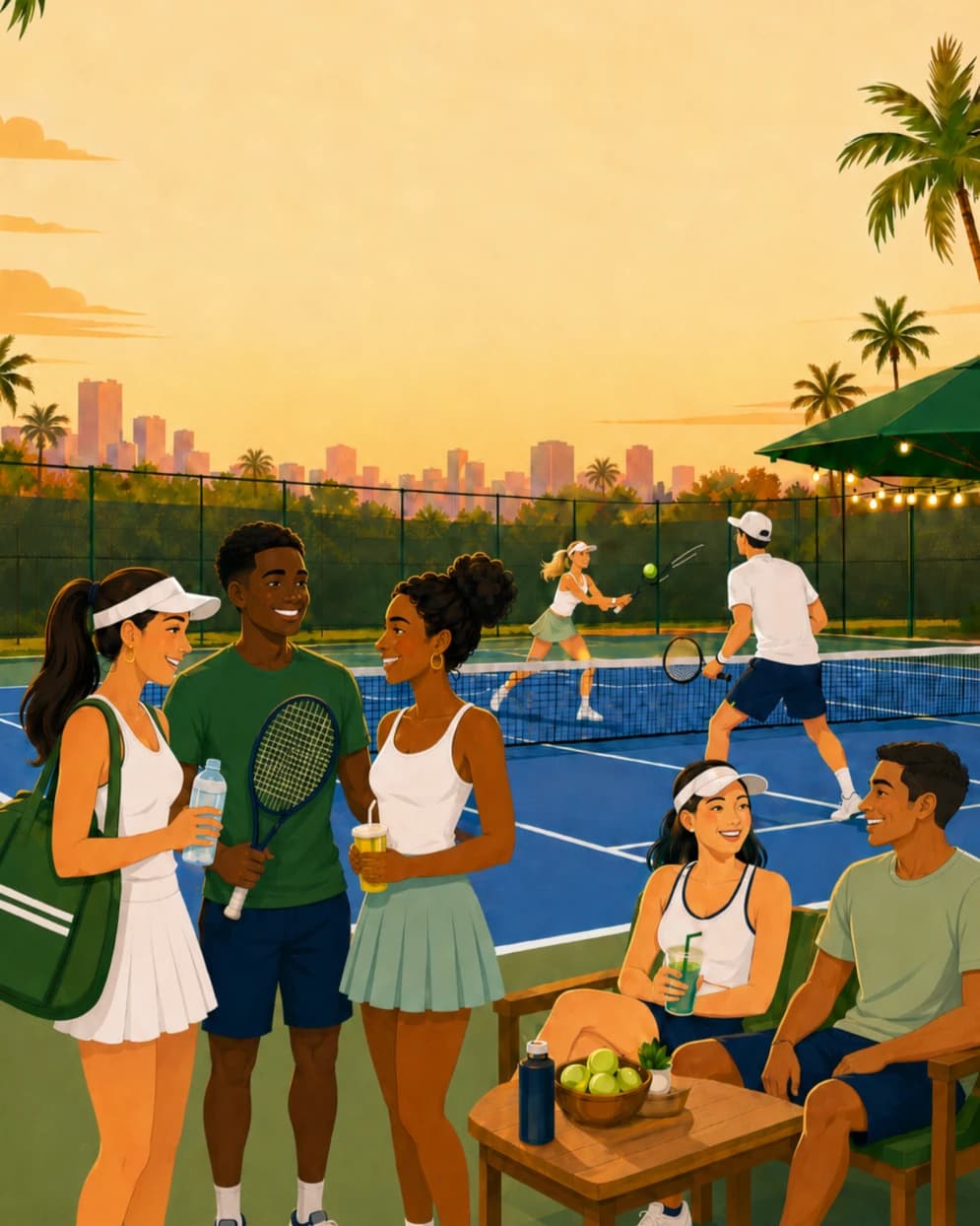YoPro Tennis Social hosted by Young Professionals Sport Socials — team sports in Houston