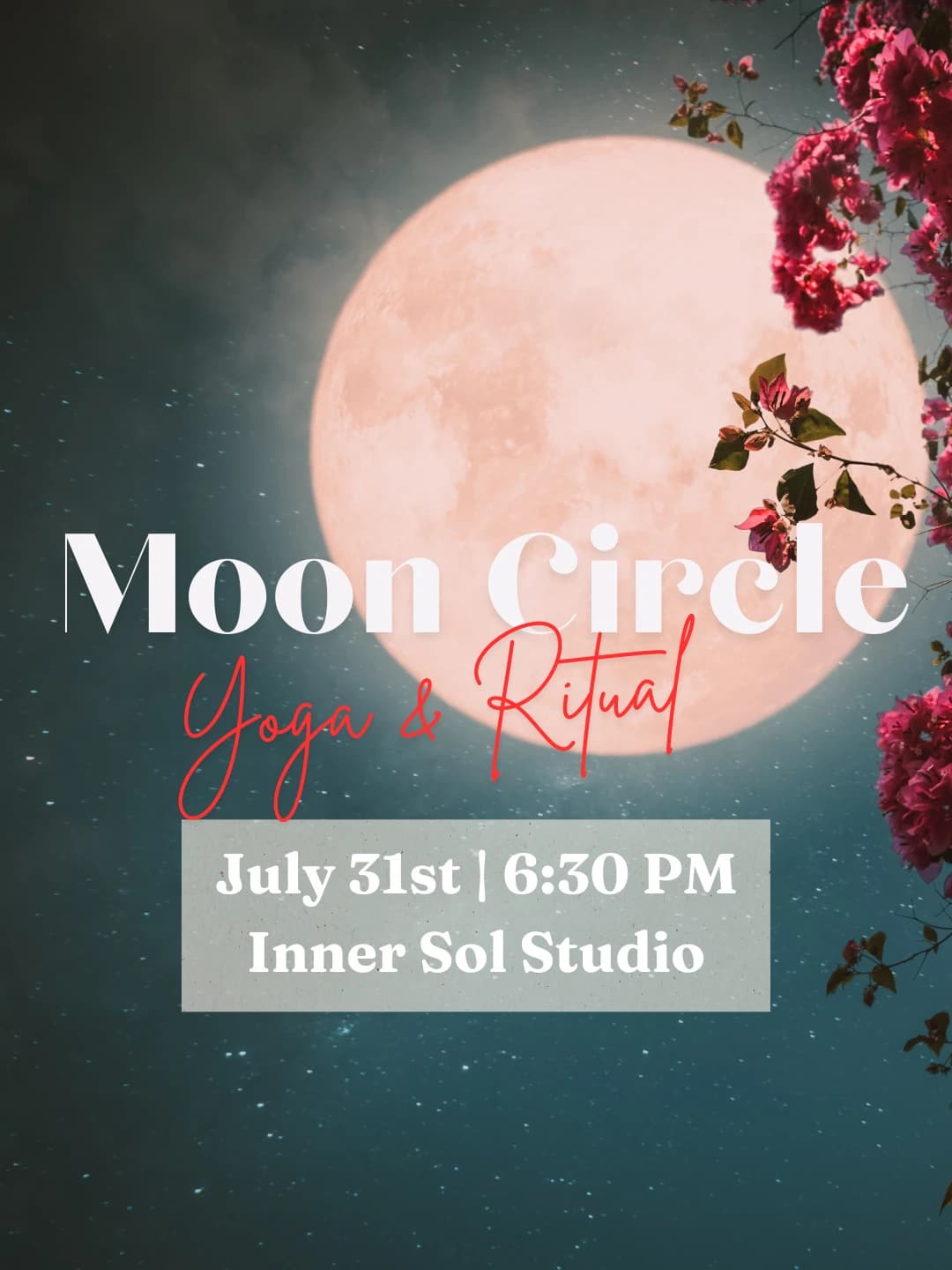 Moon Circle Yoga + Ritual hosted by Grounded Goddess  — yoga classes in Chicago
