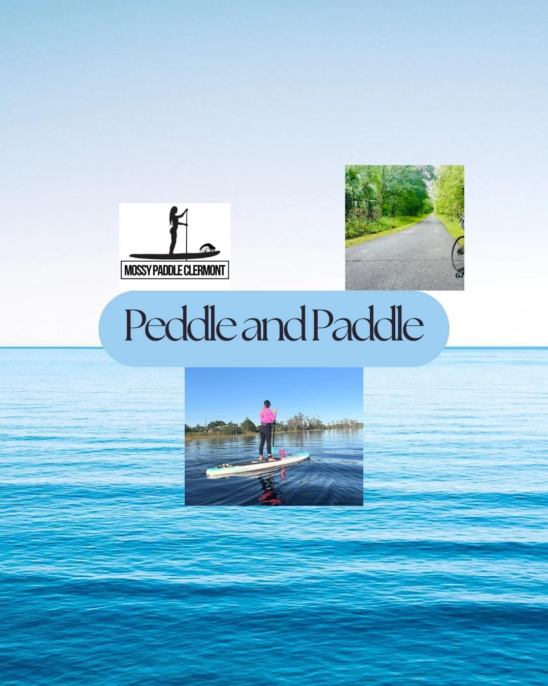 Peddle and Paddle hosted by Mossy Paddle Clermont — cycling in Clermont