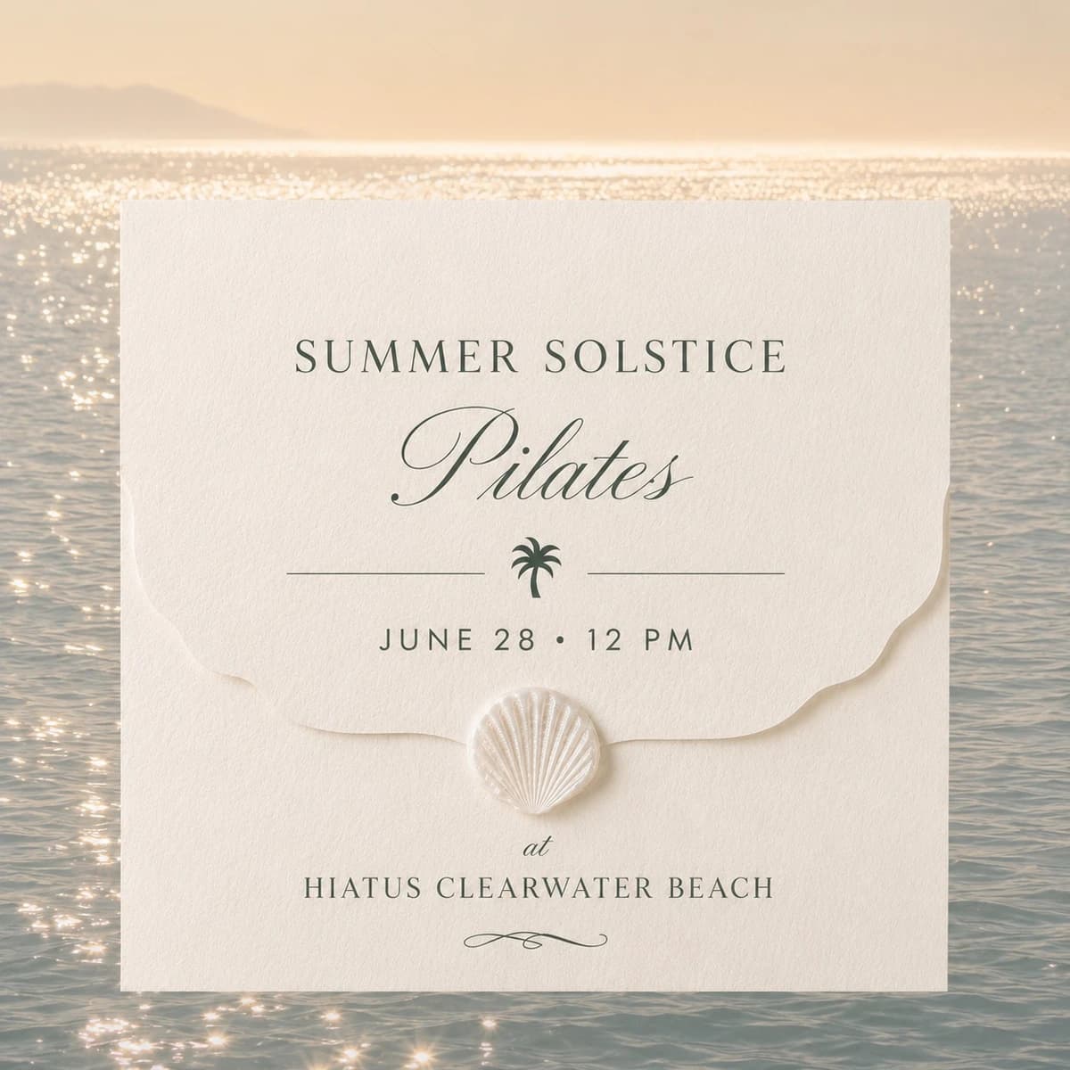 Summer Solstice Pilates hosted by Gaby Lora — pilates classes in Clearwater