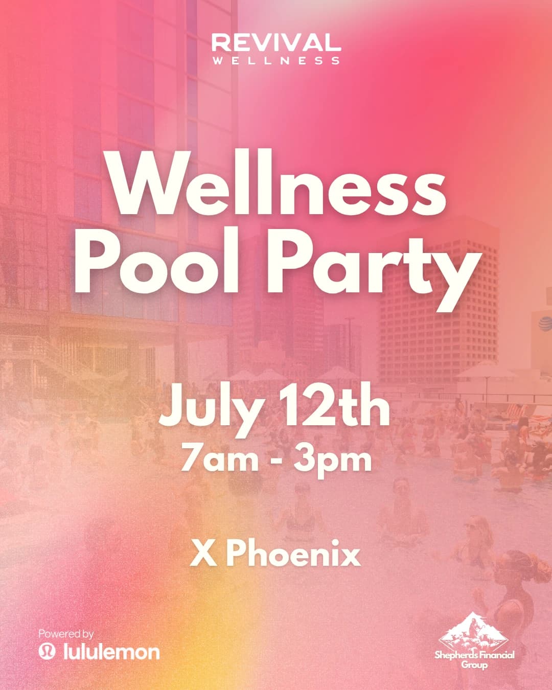 Wellness Pool Party | REVIVAL Wellness | Phoenix | Scottsdale hosted by Revival Wellness — pilates classes in Phoenix