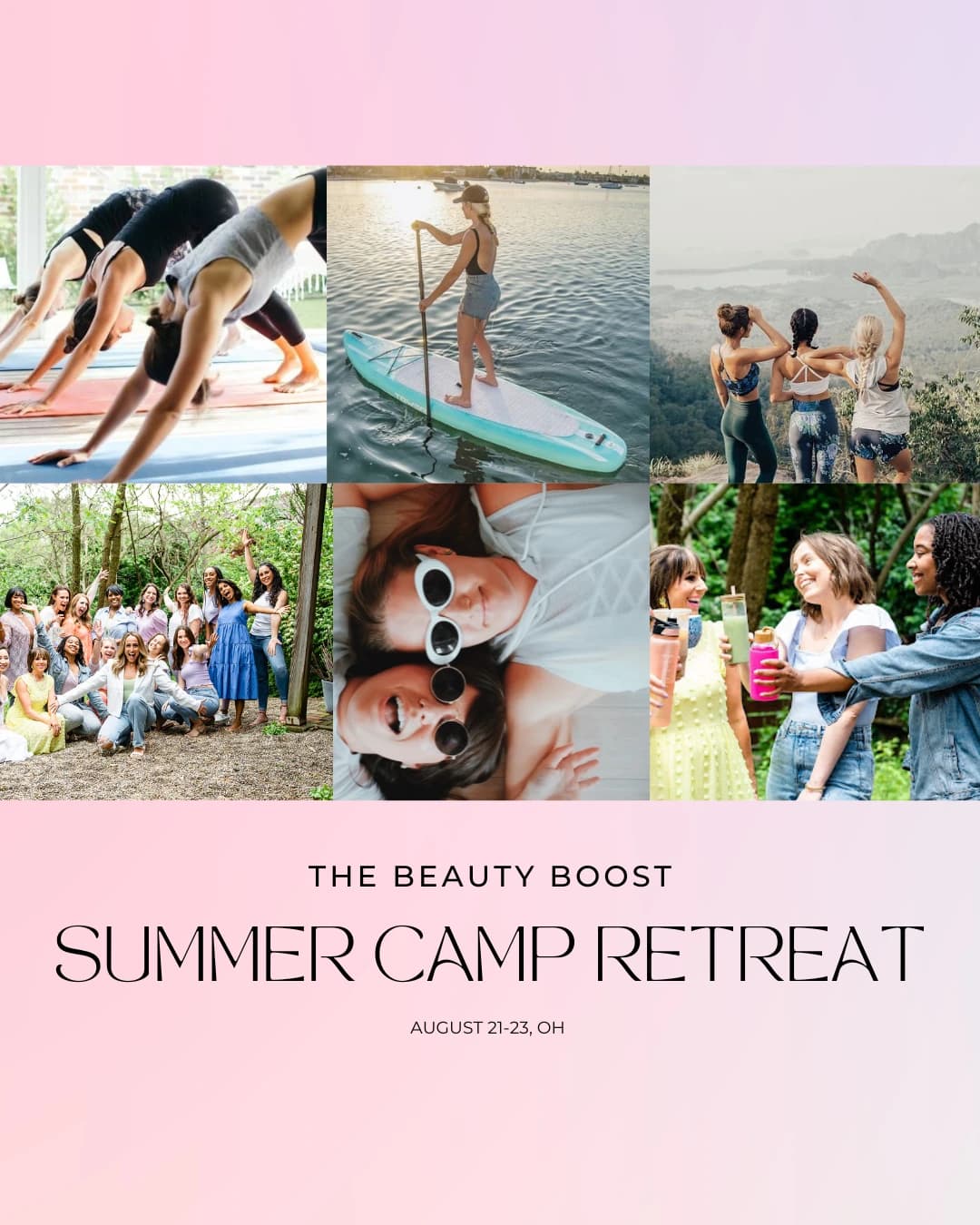 The SummerCamp Retreat 2026 hosted by The Beauty Boost Columbus — outdoor activities in Flushing