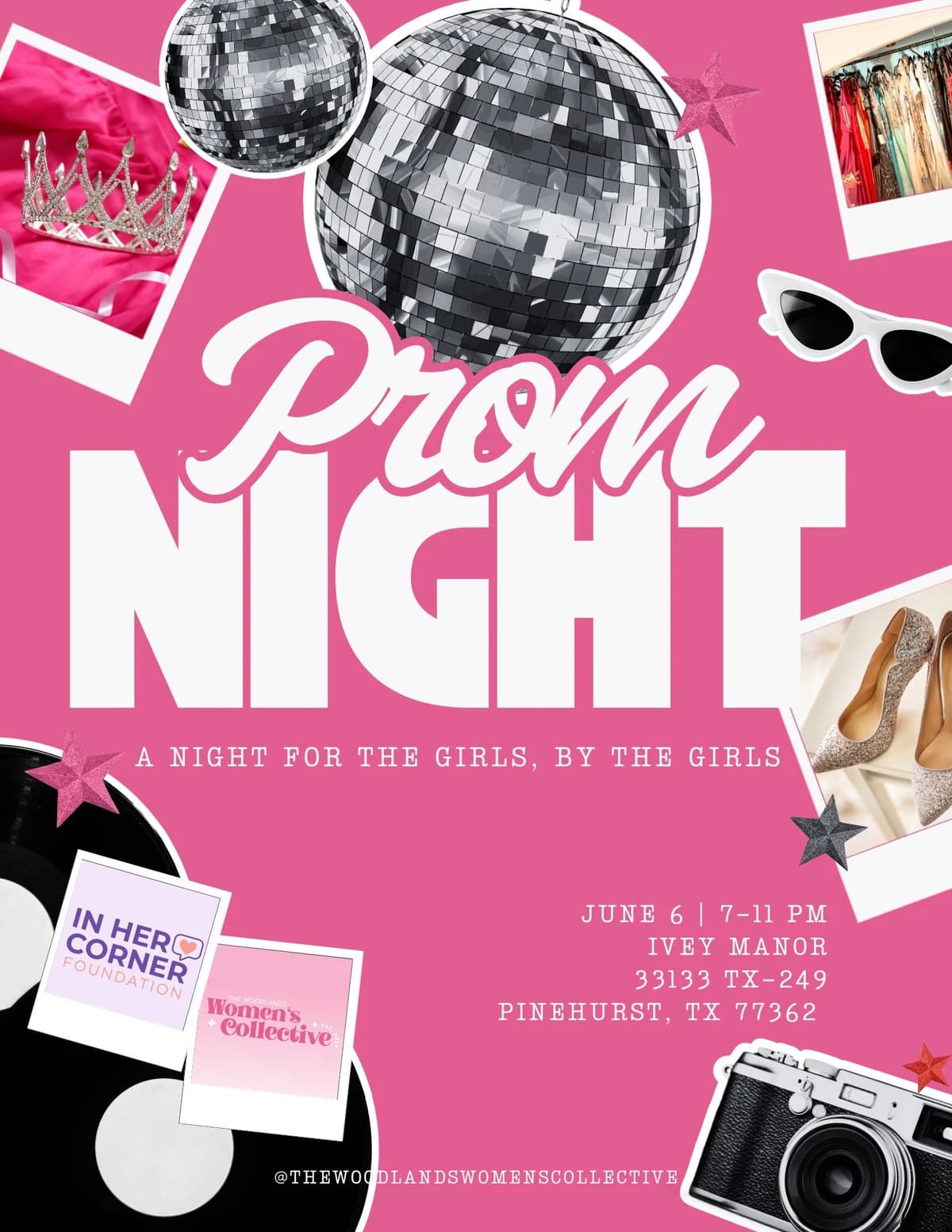 Prom Night: A Collective Fundraising Gala hosted by The Woodlands Women’s Collective — social events in Pinehurst