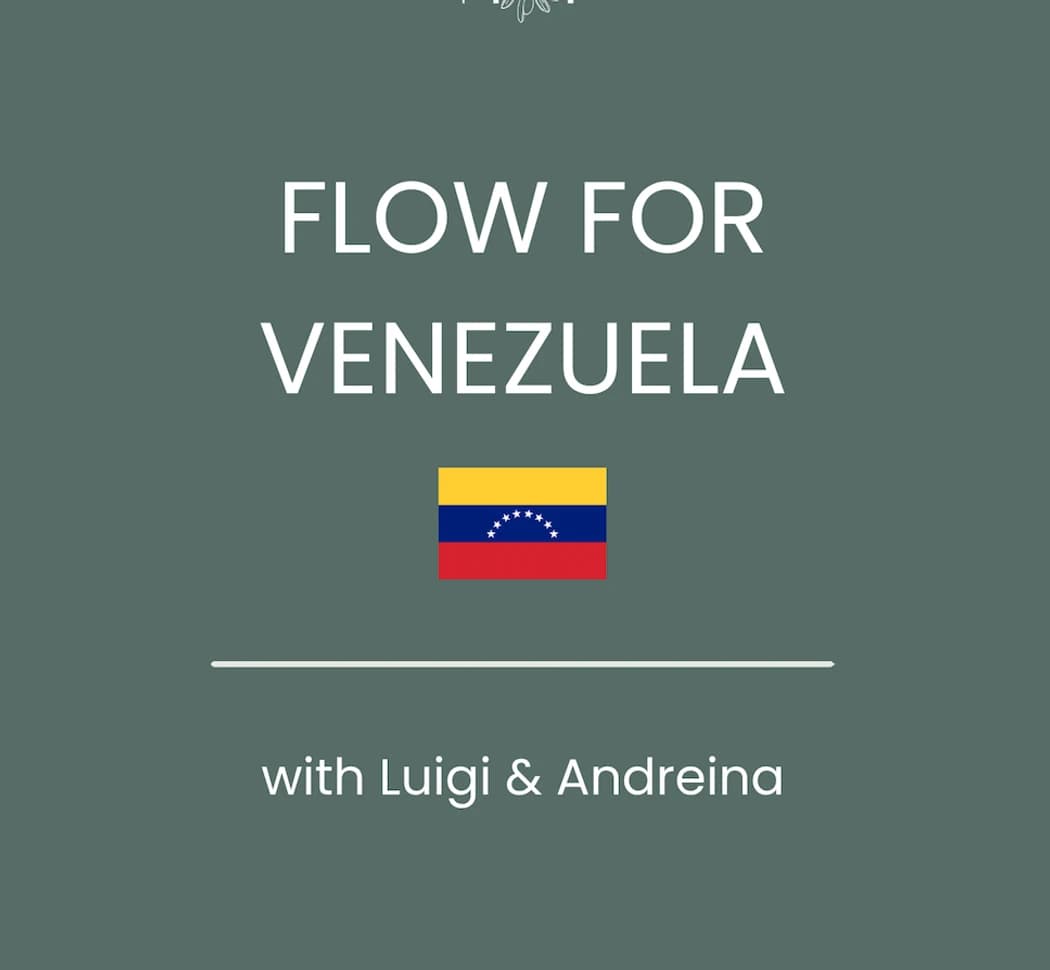 FLOW FOR VENEZUELA  hosted by Maison Yoga — yoga classes in Miami Beach