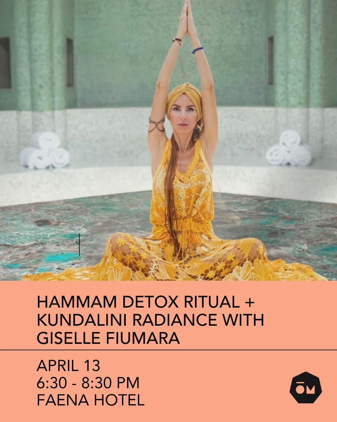 Hammam Detox Ritual + Kundalini Radiance hosted by Modern OM — yoga classes in Miami Beach