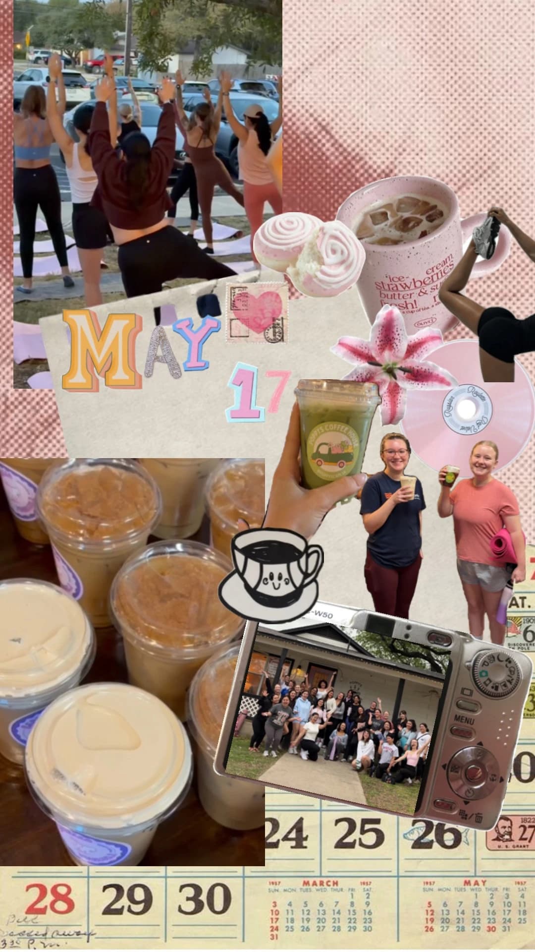 Sunrise Pi-lattes at Poppys hosted by Hot Girls Fitness Club — pilates classes in San Antonio