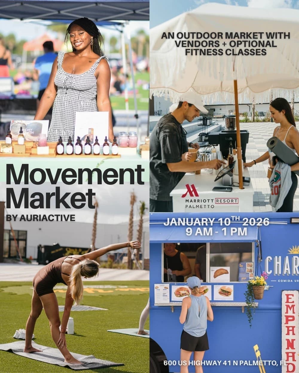 Movement Market hosted by Auriactive — golf in Palmetto