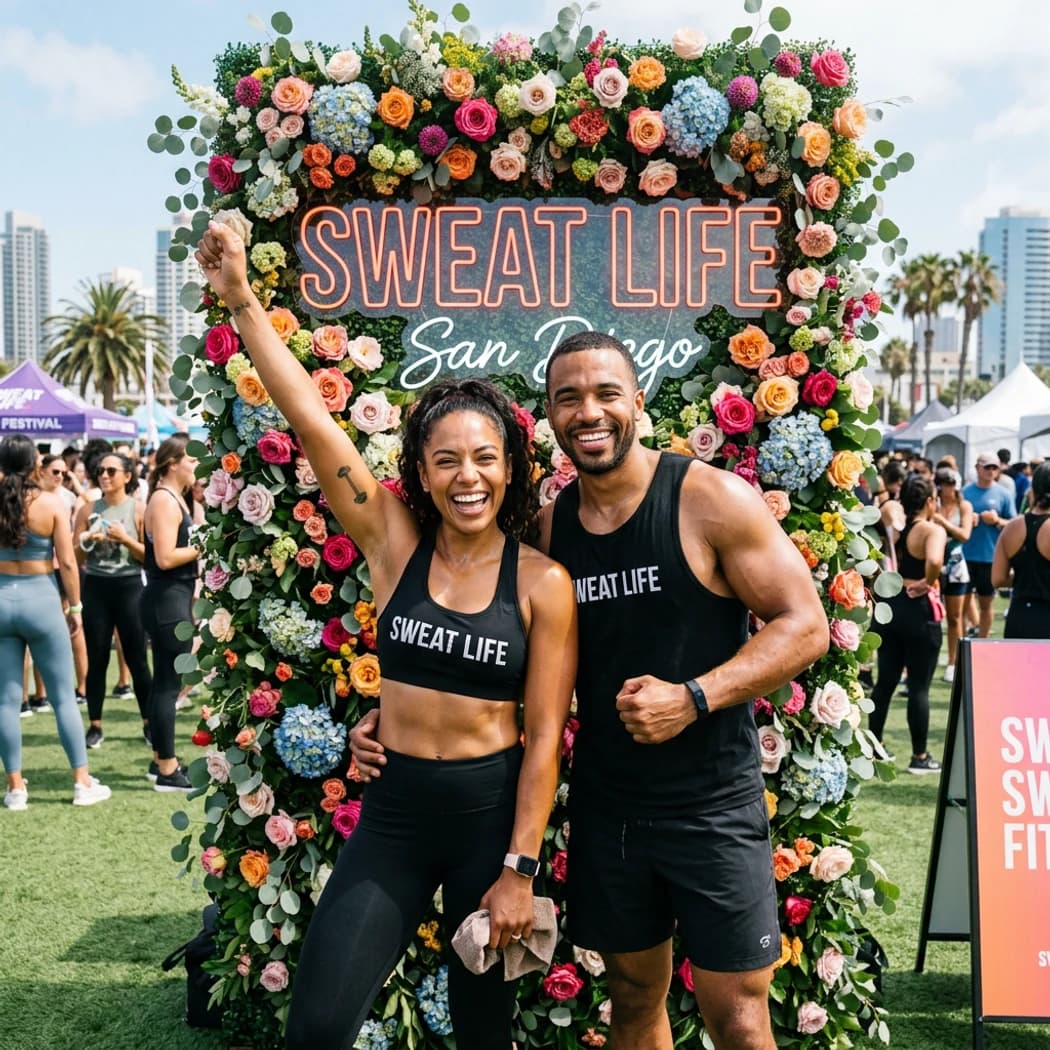 Sweat Life: San Diego hosted by Sweat Life Festival — wellness events in San Diego
