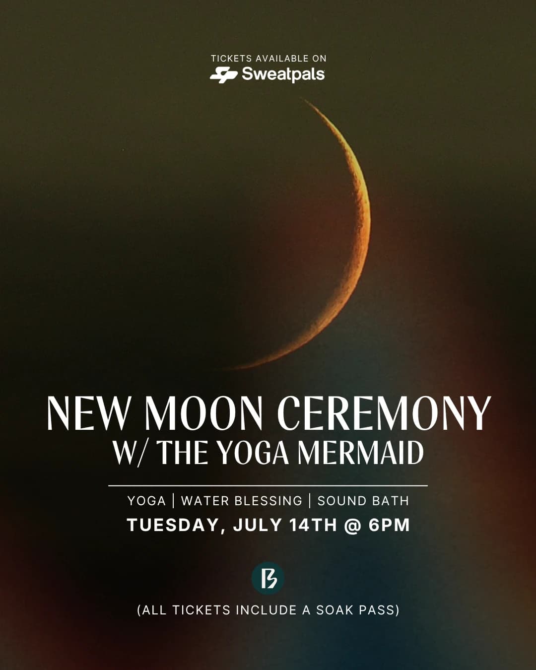 New Moon Ceremony w/ The Yoga Mermaid (Lumen) hosted by BATHE — yoga classes in Austin