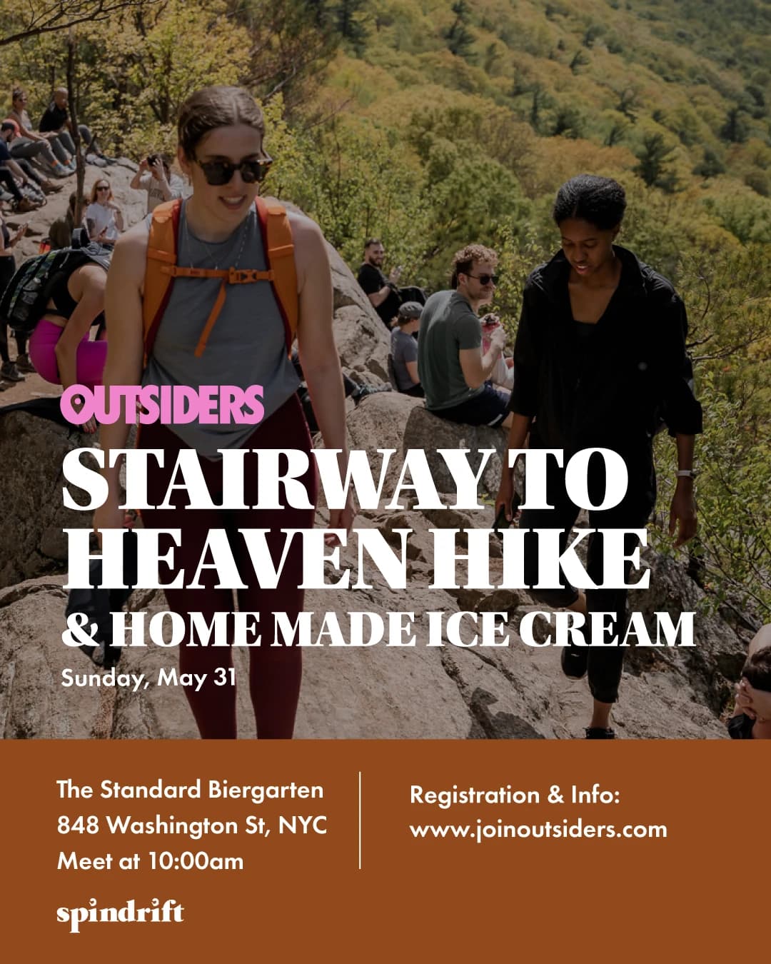 Stairway to Heaven Hike & Homemade Ice Cream hosted by OUTSIDERS NYC — outdoor activities in New York