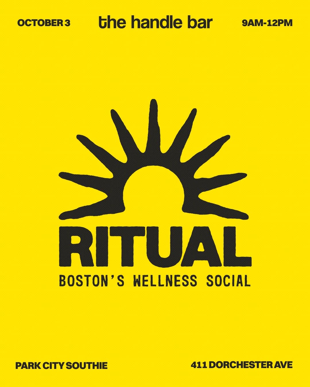 RITUAL: Wellness Social (October 3) hosted by RITUAL — social events in Boston