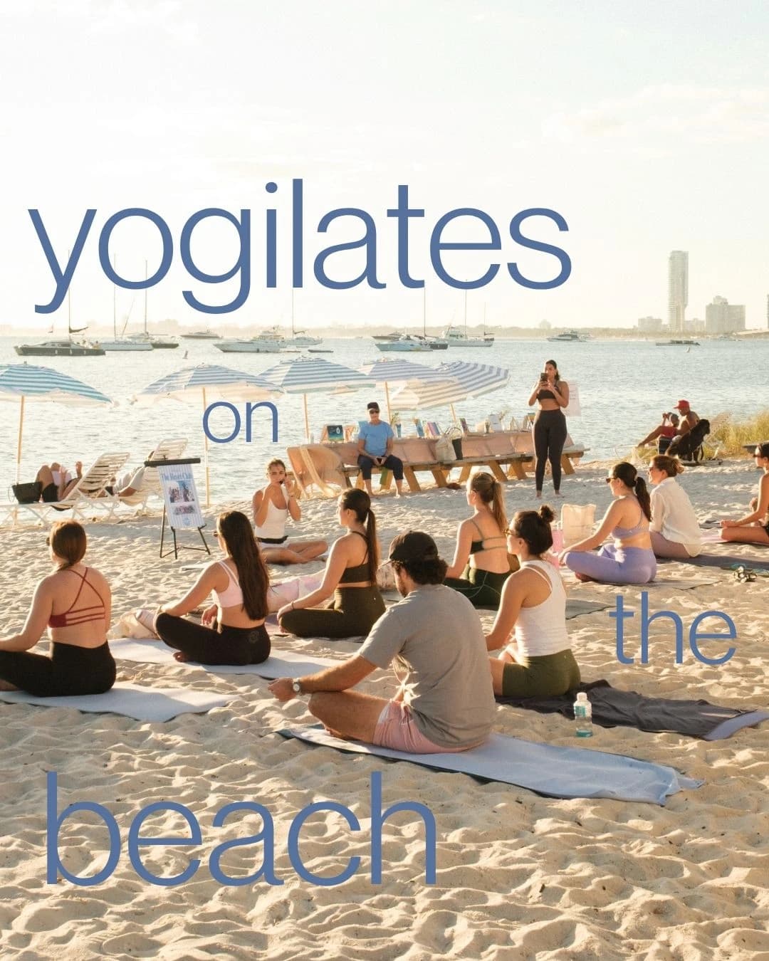 beach yogilates - yoga / pilates hosted by The Reset Club Miami — outdoor activities in Miami