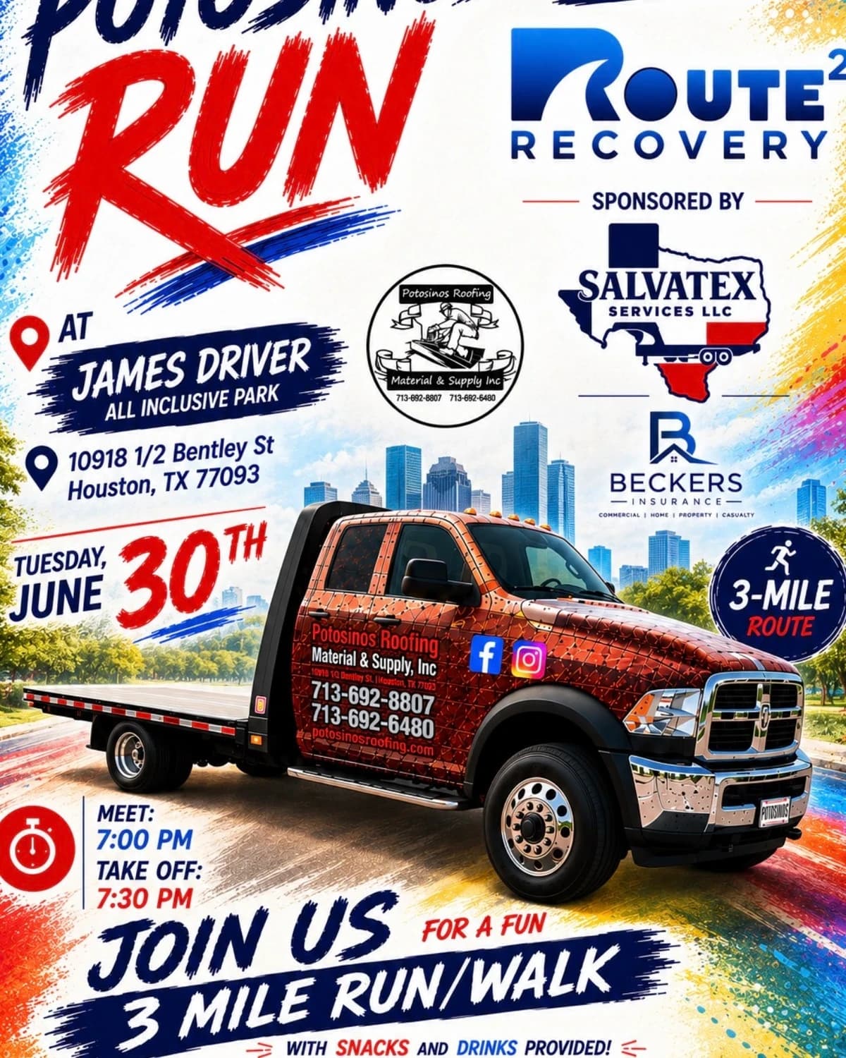 Time for another run/walk! hosted by Mayra 's community — run clubs in Houston