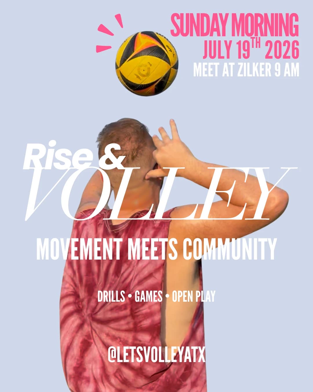 Rise & Volley - Sunday Morning Series hosted by Let's Volley ATX 🏐 — outdoor activities in Austin