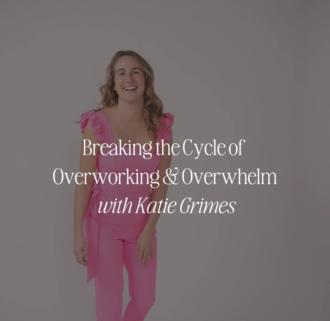 Breaking the Cycle of Overworking & Overwhelm hosted by Wellth Society — workshops in Boston