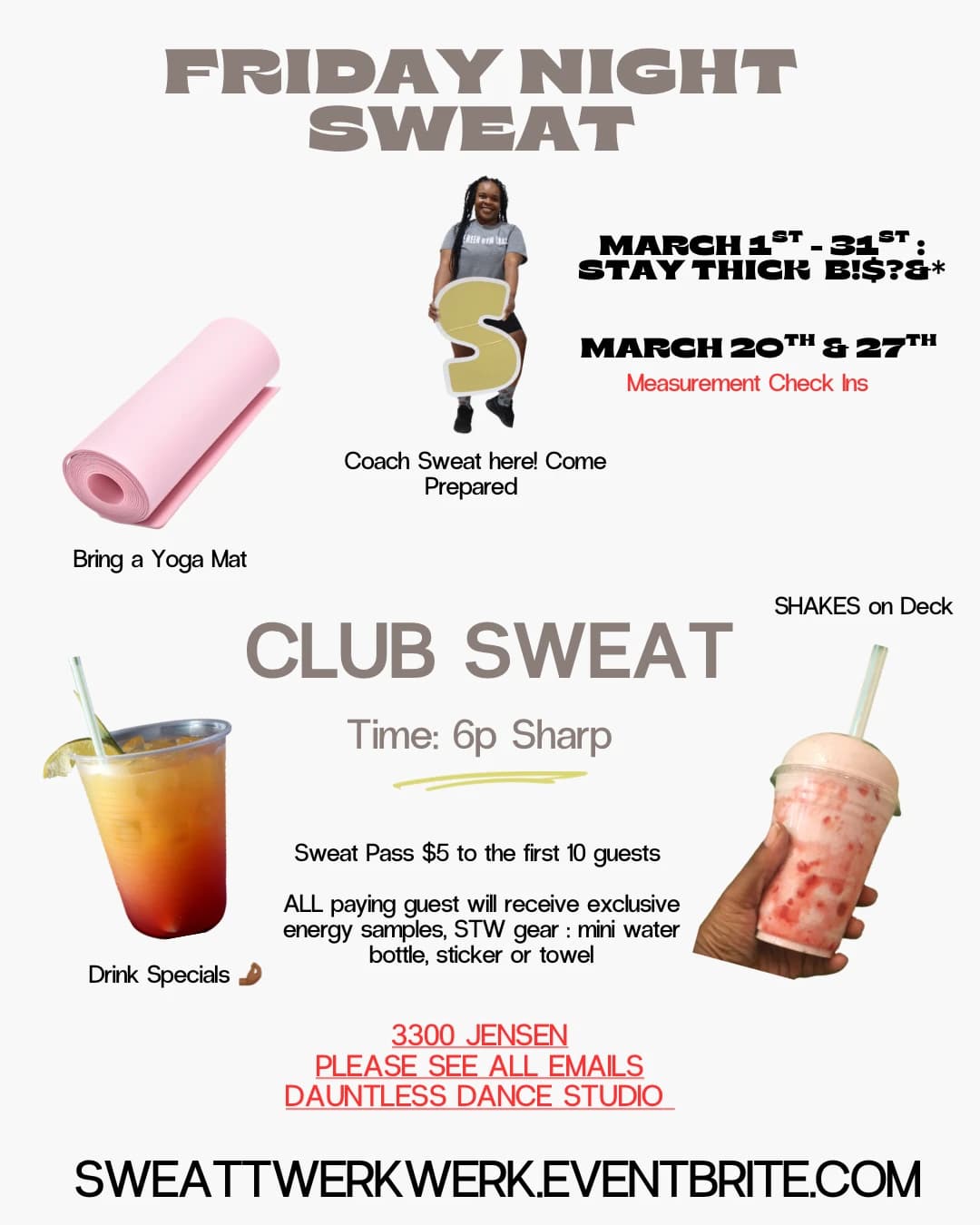 Club SWEAT hosted by STW _ Experience  — fitness events in Houston