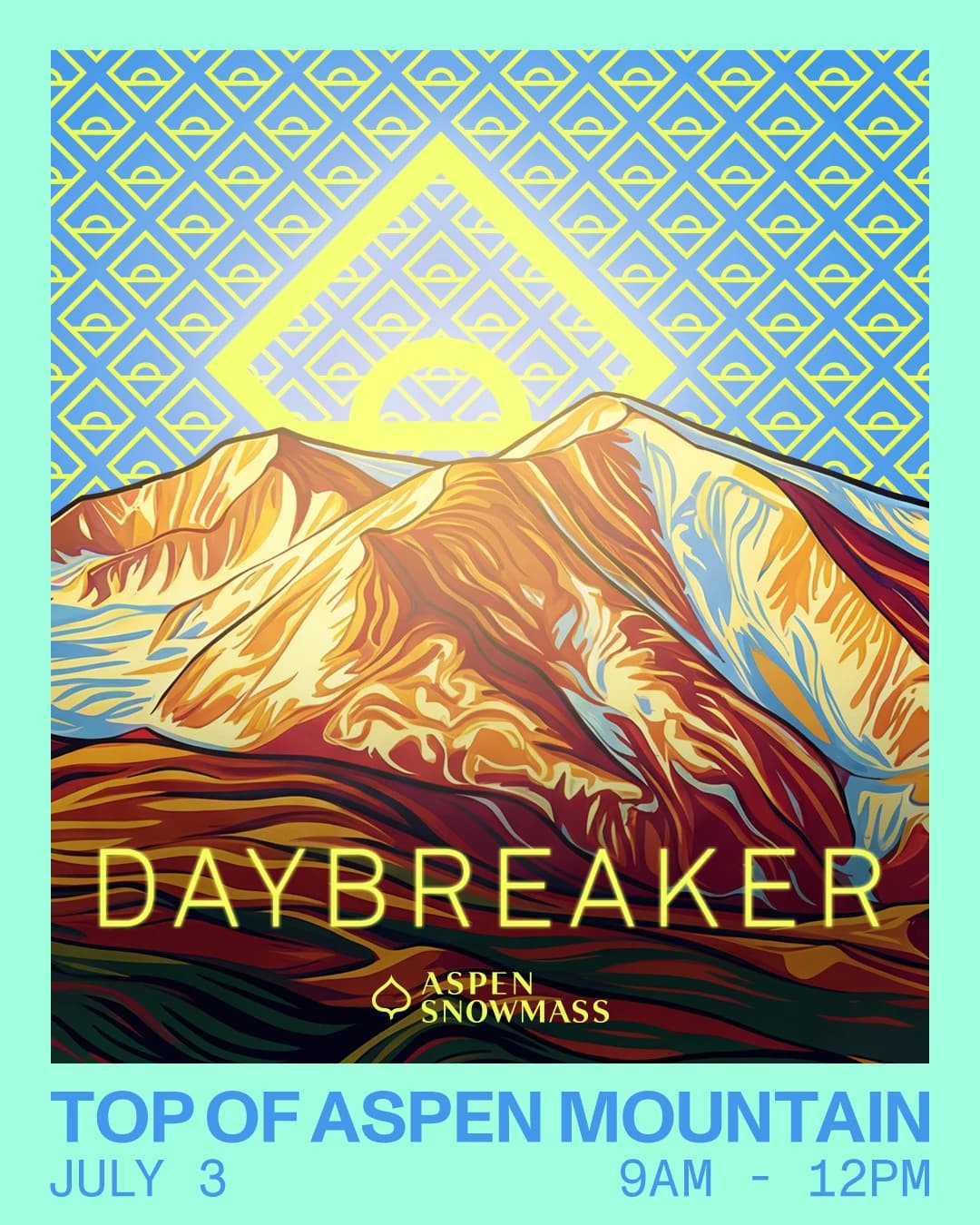 DAYBREAKER ASPEN // LET'S BE FRIENDS // JULY 3 hosted by DAYBREAKER Aspen — yoga classes in Aspen