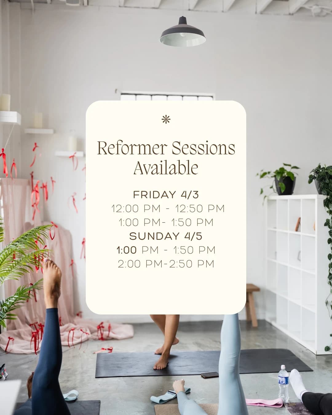 Reformer Practice Sessions hosted by Pilates With Heather — pilates classes in Westchase