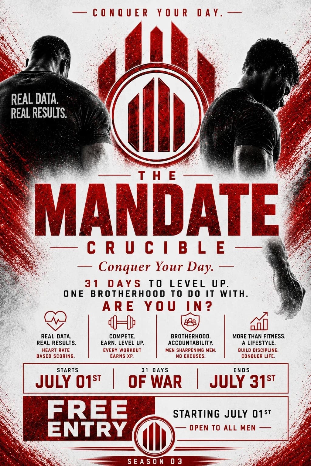 Mandate - Season 03 hosted by The Mandate — fitness events in Houston