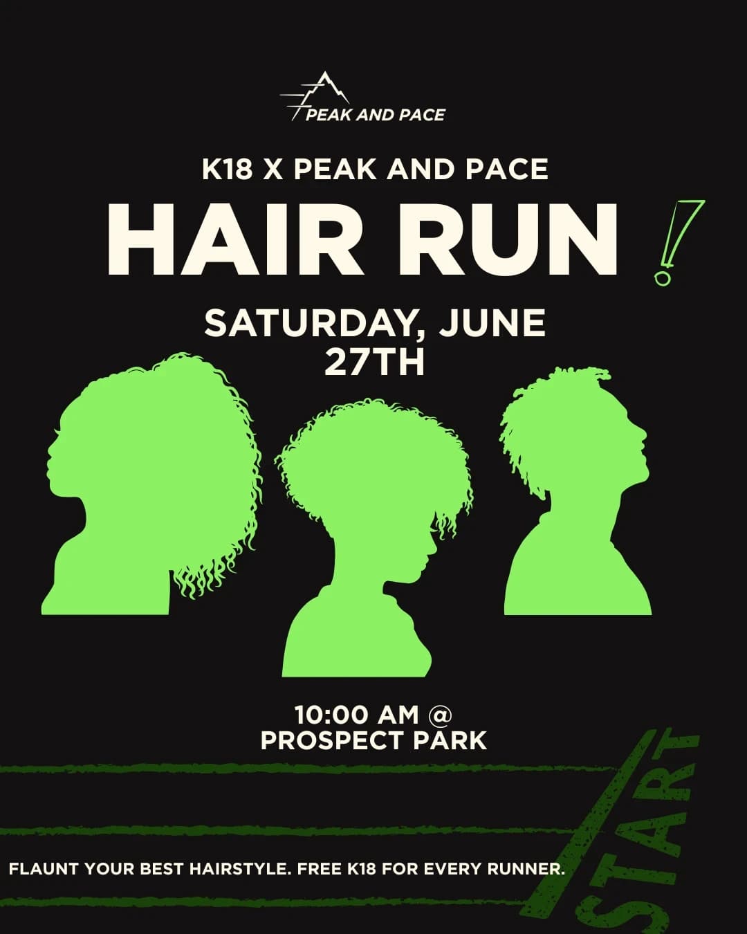 K18 Sponsored Walk/Run hosted by Peak and Pace — run clubs in Brooklyn